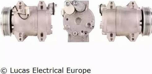 Lucas Electrical ACP230 - Компрессор кондиционера unicars.by