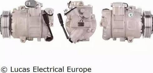 Lucas Electrical ACP231 - Компрессор кондиционера unicars.by