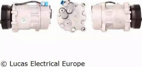 Lucas Electrical ACP278 - Компрессор кондиционера unicars.by