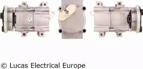 Lucas Electrical ACP277 - Компрессор кондиционера unicars.by