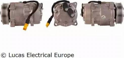 Lucas Electrical ACP793 - Компрессор кондиционера unicars.by