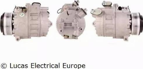 Lucas Electrical ACP744 - Компрессор кондиционера unicars.by