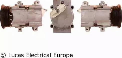 Lucas Electrical ACP765 - Компрессор кондиционера unicars.by