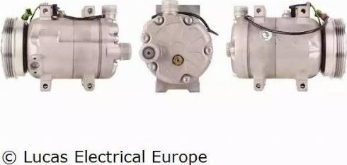 Lucas Electrical ACP716 - Компрессор кондиционера unicars.by