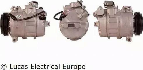 Lucas Electrical ACP726 - Компрессор кондиционера unicars.by