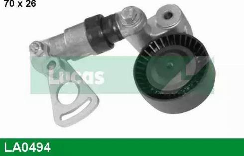 Lucas Engine Drive LA0494 - Натяжитель, поликлиновый ремень unicars.by