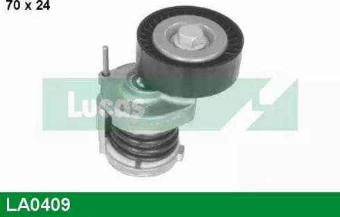 Lucas Engine Drive LA0409 - Натяжитель, поликлиновый ремень unicars.by