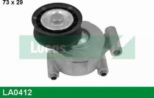 Lucas Engine Drive LA0412 - Натяжитель, поликлиновый ремень unicars.by