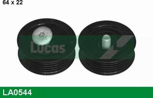 Lucas Engine Drive LA0544 - Ролик, поликлиновый ремень unicars.by