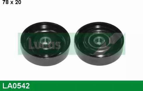 Lucas Engine Drive LA0542 - Ролик, поликлиновый ремень unicars.by