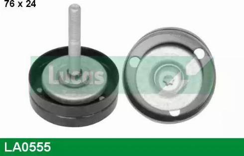 Lucas Engine Drive LA0555 - Ролик, поликлиновый ремень unicars.by