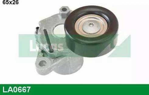 Lucas Engine Drive LA0667 - Натяжитель, поликлиновый ремень unicars.by