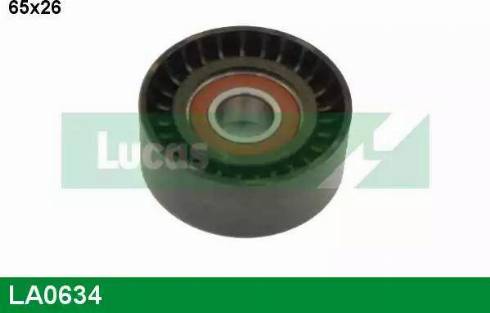 Lucas Engine Drive LA0634 - Ролик, поликлиновый ремень unicars.by