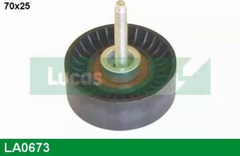 Lucas Engine Drive LA0673 - Ролик, поликлиновый ремень unicars.by