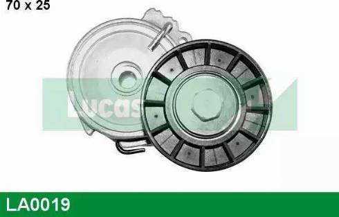 Lucas Engine Drive LA0019 - Натяжитель, поликлиновый ремень unicars.by