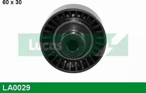 Lucas Engine Drive LA0029 - Ролик, поликлиновый ремень unicars.by