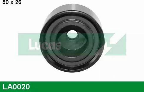 Lucas Engine Drive LA0020 - Ролик, поликлиновый ремень unicars.by