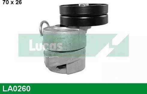 Lucas Engine Drive LA0260 - Натяжитель, поликлиновый ремень unicars.by