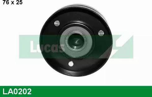 Lucas Engine Drive LA0202 - Ролик, поликлиновый ремень unicars.by