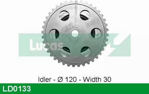 Lucas Engine Drive LD0133 - Направляющий ролик, зубчатый ремень ГРМ unicars.by