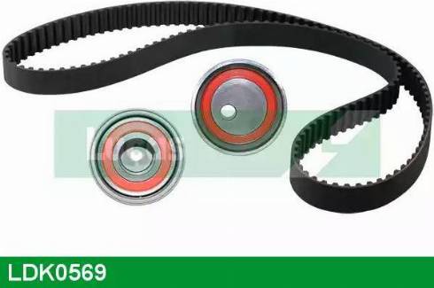 Lucas Engine Drive LDK0569 - Комплект зубчатого ремня ГРМ unicars.by