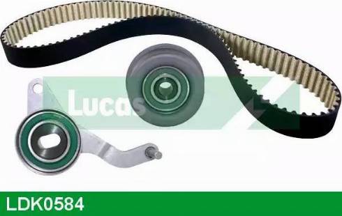 Lucas Engine Drive LDK0584 - Комплект зубчатого ремня ГРМ unicars.by