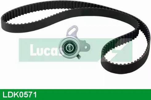 Lucas Engine Drive LDK0571 - Комплект зубчатого ремня ГРМ unicars.by