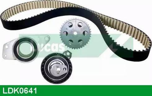 Lucas Engine Drive LDK0641 - Комплект зубчатого ремня ГРМ unicars.by