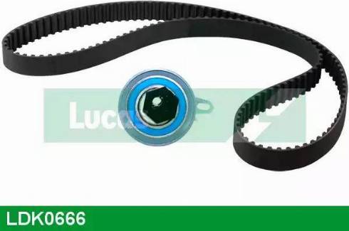 Lucas Engine Drive LDK0666 - Комплект зубчатого ремня ГРМ unicars.by