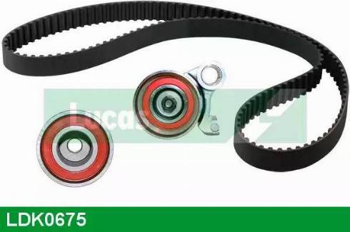 Lucas Engine Drive LDK0675 - Комплект зубчатого ремня ГРМ unicars.by