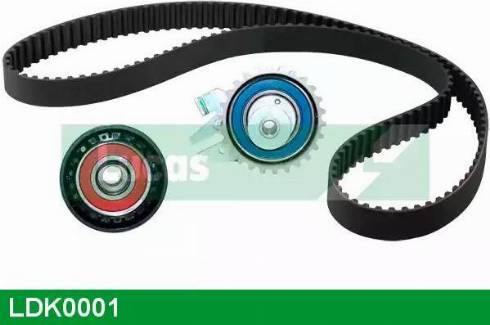 Lucas Engine Drive LDK0001 - Комплект зубчатого ремня ГРМ unicars.by