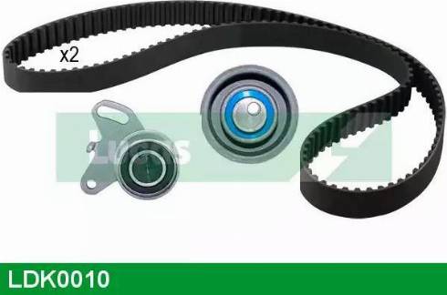 Lucas Engine Drive LDK0010 - Комплект зубчатого ремня ГРМ unicars.by