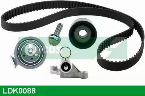 Lucas Engine Drive LDK0088 - Комплект зубчатого ремня ГРМ unicars.by