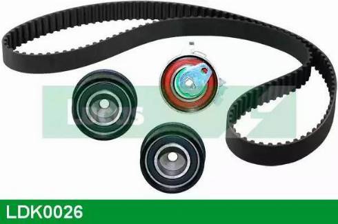 Lucas Engine Drive LDK0026 - Комплект зубчатого ремня ГРМ unicars.by