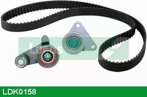 Lucas Engine Drive LDK0158 - Комплект зубчатого ремня ГРМ unicars.by