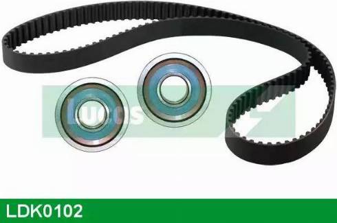 Lucas Engine Drive LDK0102 - Комплект зубчатого ремня ГРМ unicars.by