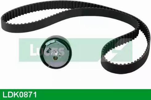 Lucas Engine Drive LDK0871 - Комплект зубчатого ремня ГРМ unicars.by