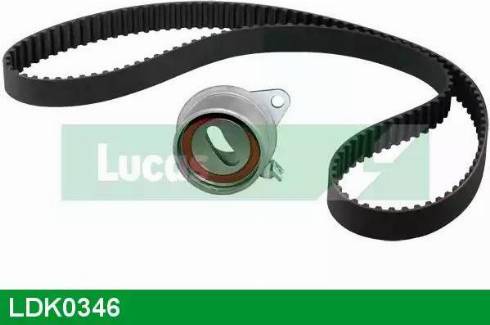 Lucas Engine Drive LDK0346 - Комплект зубчатого ремня ГРМ unicars.by