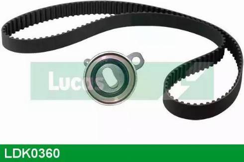 Lucas Engine Drive LDK0360 - Комплект зубчатого ремня ГРМ unicars.by