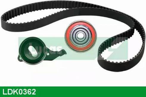 Lucas Engine Drive LDK0362 - Комплект зубчатого ремня ГРМ unicars.by