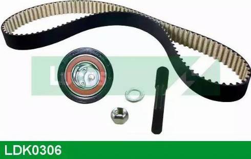 Lucas Engine Drive LDK0306 - Комплект зубчатого ремня ГРМ unicars.by