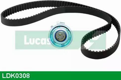 Lucas Engine Drive LDK0308 - Комплект зубчатого ремня ГРМ unicars.by