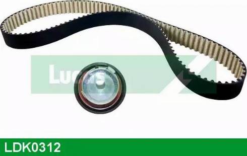 Lucas Engine Drive LDK0312 - Комплект зубчатого ремня ГРМ unicars.by