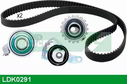 Lucas Engine Drive LDK0291 - Комплект зубчатого ремня ГРМ unicars.by