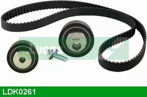 Lucas Engine Drive LDK0261 - Комплект зубчатого ремня ГРМ unicars.by