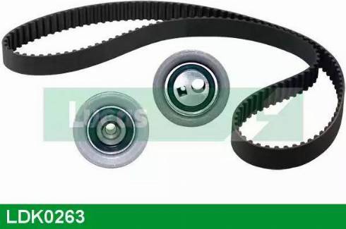 Lucas Engine Drive LDK0263 - Комплект зубчатого ремня ГРМ unicars.by