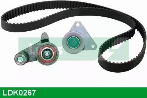 Lucas Engine Drive LDK0267 - Комплект зубчатого ремня ГРМ unicars.by