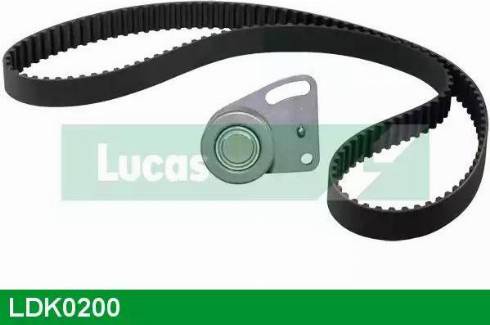 Lucas Engine Drive LDK0200 - Комплект зубчатого ремня ГРМ unicars.by