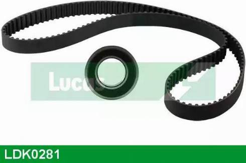 Lucas Engine Drive LDK0281 - Комплект зубчатого ремня ГРМ unicars.by