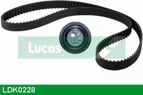 Lucas Engine Drive LDK0228 - Комплект зубчатого ремня ГРМ unicars.by